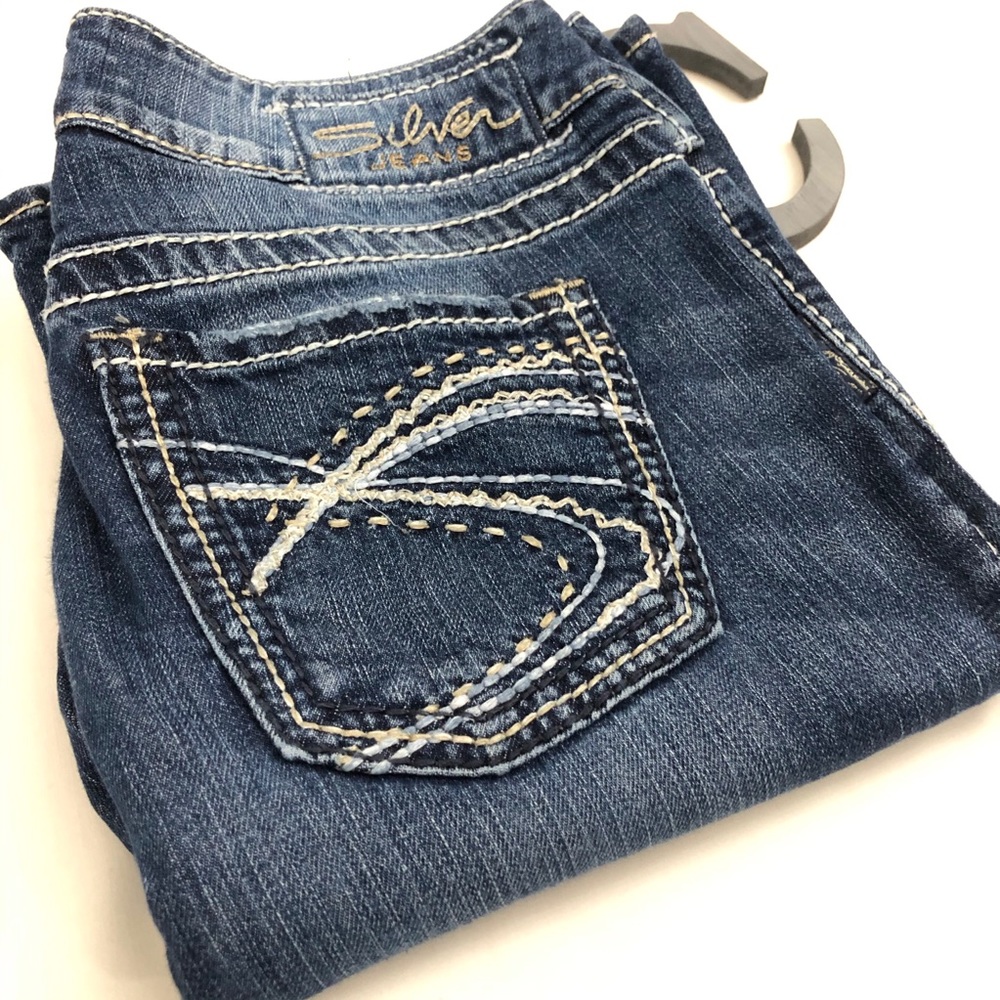 SILVER JEANS Suki l Sz 27 l Boot Cut Jeans